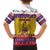 Romania Christmas Kid Hawaiian Shirt Romanian Masked Santa - Wonder Print Shop