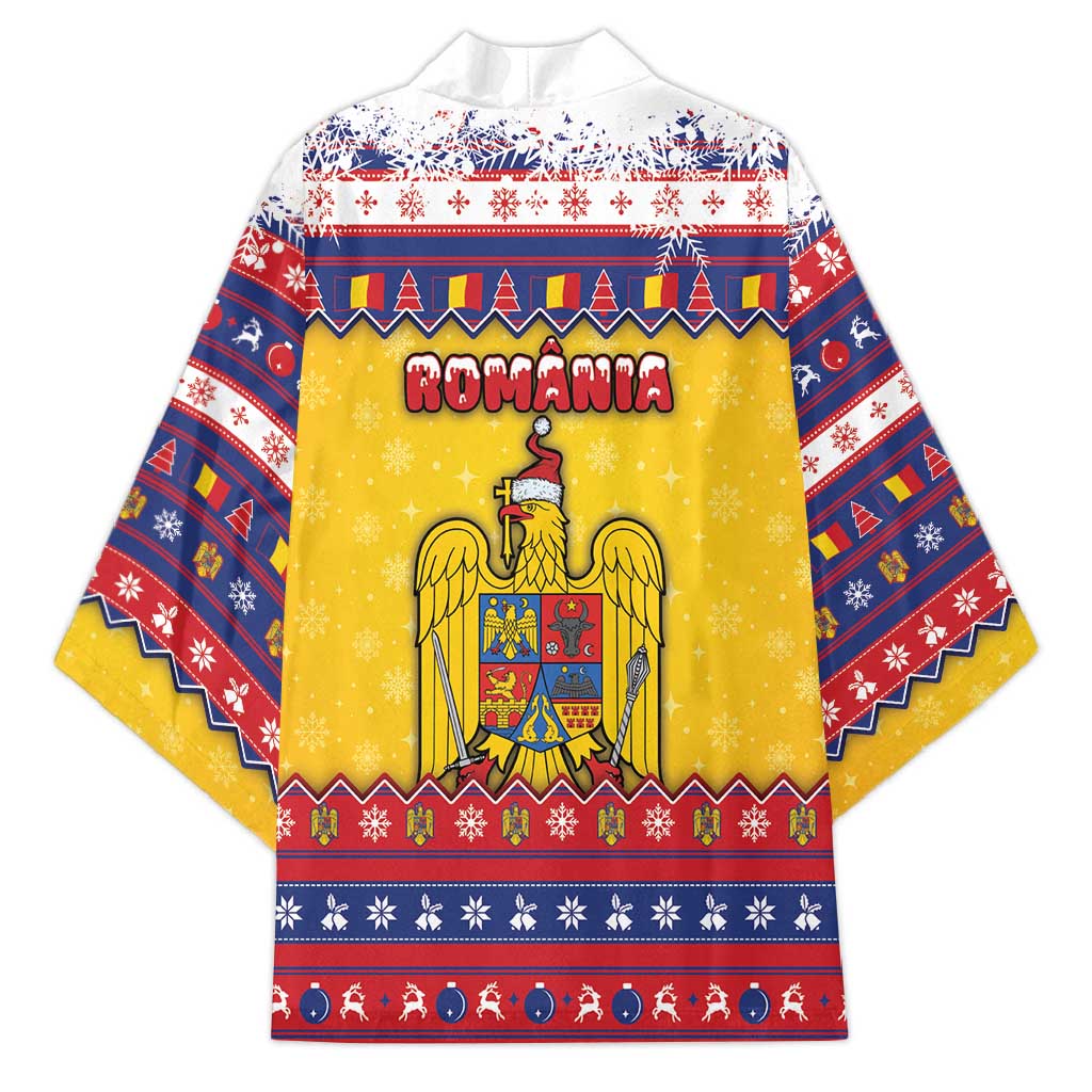 Romania Christmas Kimono Romanian Masked Santa - Wonder Print Shop