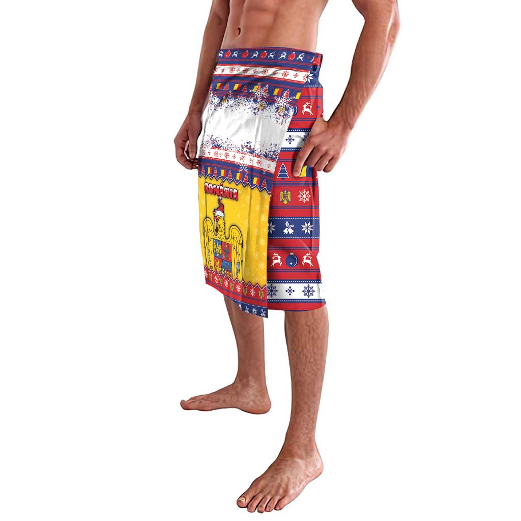 Romania Christmas Lavalava Romanian Masked Santa - Wonder Print Shop