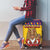 Romania Christmas Luggage Cover Romanian Masked Santa - Wonder Print Shop