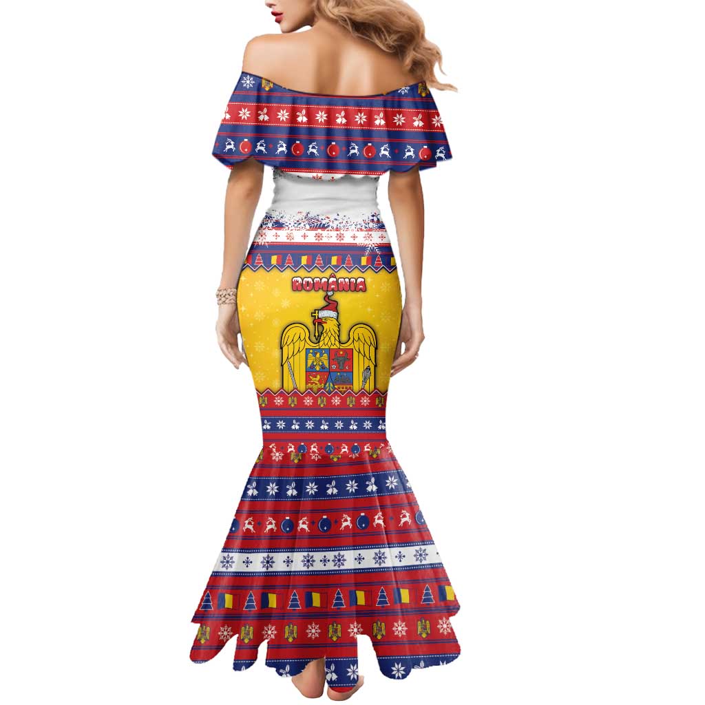 Romania Christmas Mermaid Dress Romanian Masked Santa - Wonder Print Shop