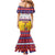 Romania Christmas Mermaid Dress Romanian Masked Santa - Wonder Print Shop