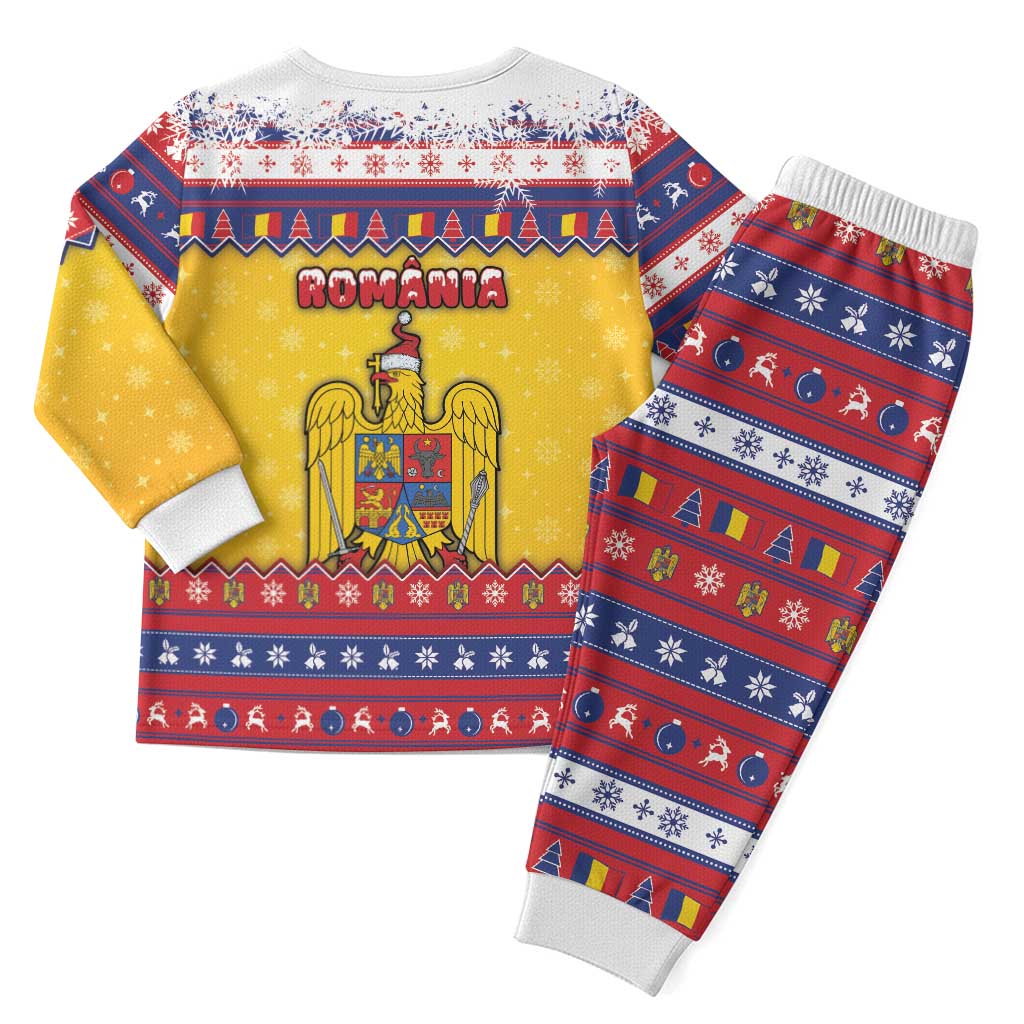 Romania Christmas Pajama Set Romanian Masked Santa - Wonder Print Shop