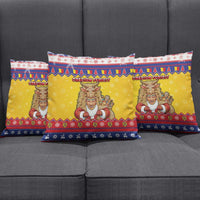 Romania Christmas Pillow Cover Romanian Masked Santa - Wonder Print Shop