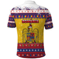 Romania Christmas Polo Shirt Romanian Masked Santa - Wonder Print Shop