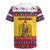Romania Christmas Rugby Jersey Romanian Masked Santa - Wonder Print Shop