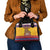 Romania Christmas Shoulder Handbag Romanian Masked Santa - Wonder Print Shop