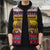 Romania Christmas Sleeveless Puffer Jacket Romanian Masked Santa - Wonder Print Shop