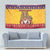 Romania Christmas Tapestry Romanian Masked Santa - Wonder Print Shop