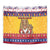 Romania Christmas Tapestry Romanian Masked Santa - Wonder Print Shop
