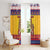 Romania Christmas Window Curtain Romanian Masked Santa - Wonder Print Shop
