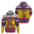 Romania Christmas Zip Hoodie Romanian Masked Santa - Wonder Print Shop