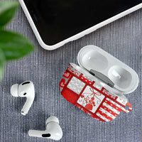 Romania Valentine's Day AirPods Case Martenitsi With Hearts Knitting Effect