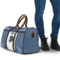 XOXO Valentine's Day Travel Bag Remaining Piece Old Denim Fabric Effect