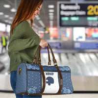 XOXO Valentine's Day Travel Bag Remaining Piece Old Denim Fabric Effect