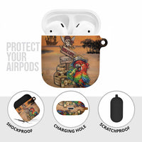 Drunken Pirate Parrot AirPods Case Tropical Vibe