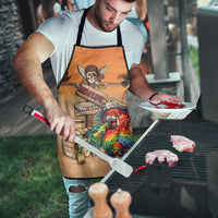 Drunken Pirate Parrot Apron Tropical Vibe