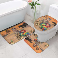 Drunken Pirate Parrot Bathroom Set Tropical Vibe
