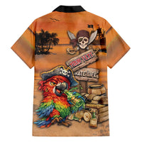 Personalized Drunken Pirate Parrot Hawaiian Shirt Tropical Vibe