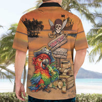 Personalized Drunken Pirate Parrot Hawaiian Shirt Tropical Vibe