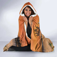 Drunken Pirate Parrot Hooded Blanket Tropical Vibe