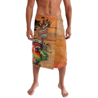 Personalized Drunken Pirate Parrot Lavalava Tropical Vibe