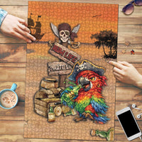 Drunken Pirate Parrot Puzzle Tropical Vibe