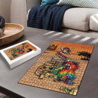 Drunken Pirate Parrot Puzzle Tropical Vibe