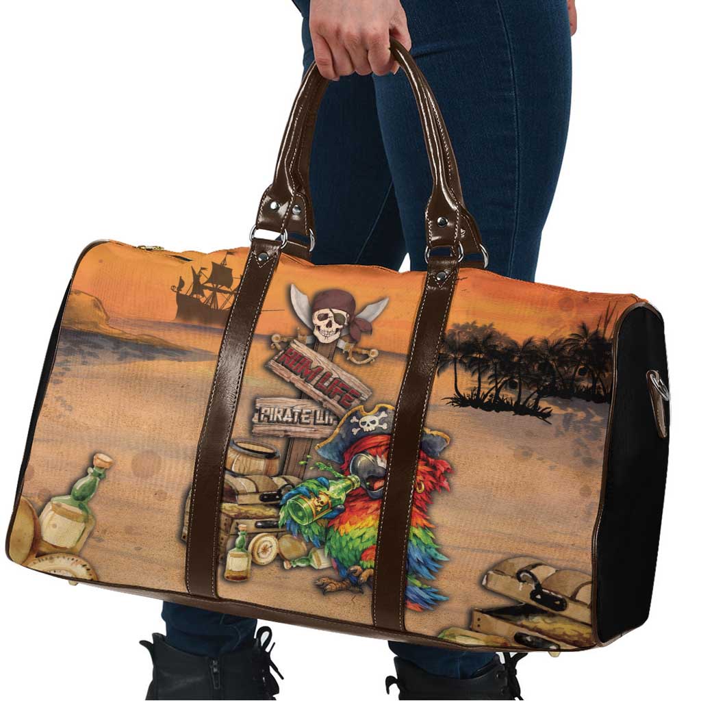 Drunken Pirate Parrot Travel Bag Tropical Vibe