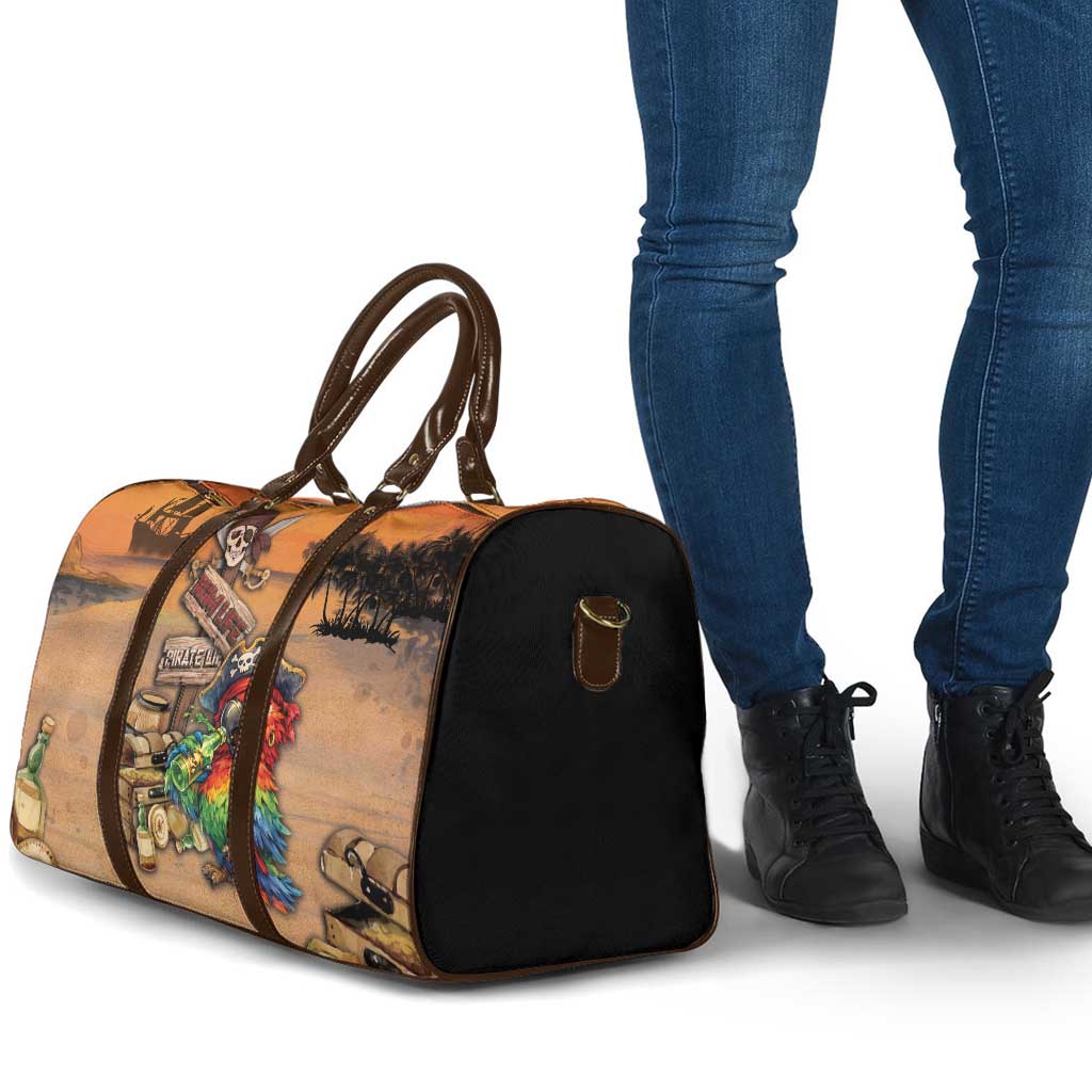 Drunken Pirate Parrot Travel Bag Tropical Vibe