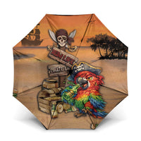 Drunken Pirate Parrot Umbrella Tropical Vibe