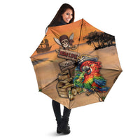 Drunken Pirate Parrot Umbrella Tropical Vibe
