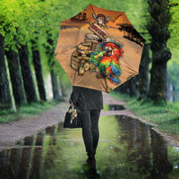 Drunken Pirate Parrot Umbrella Tropical Vibe