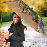 Drunken Pirate Parrot Umbrella Tropical Vibe