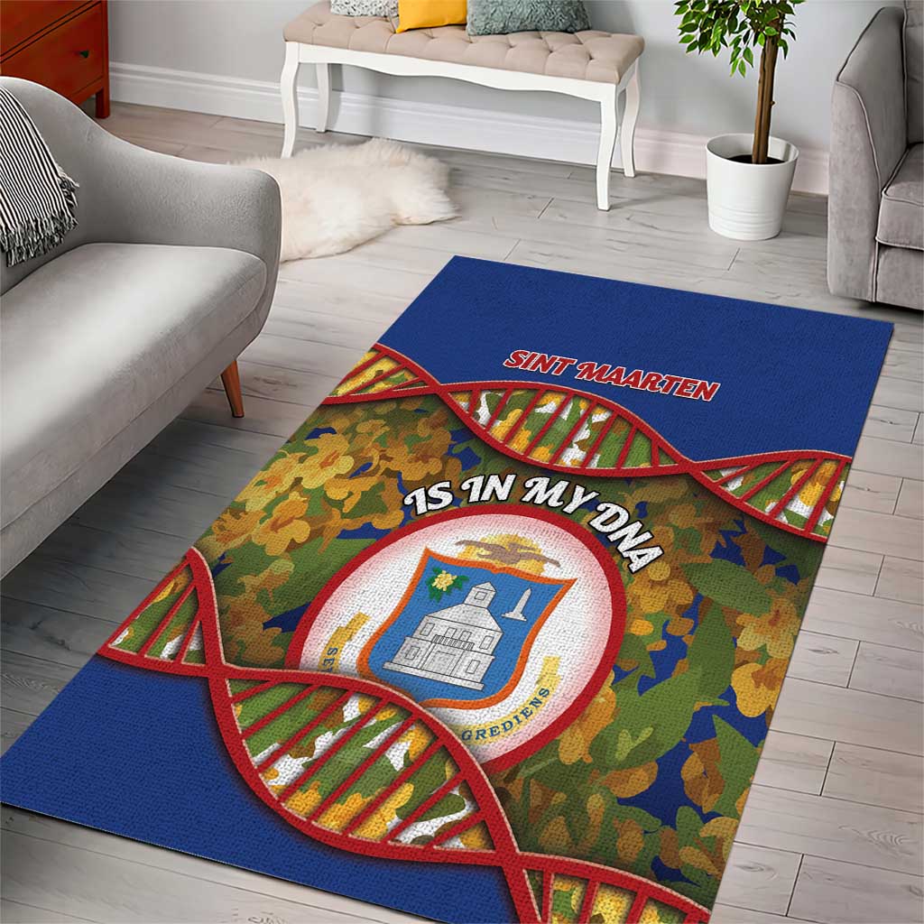 Sint Maarten Is In My DNA Area Rug - Wonder Print Shop