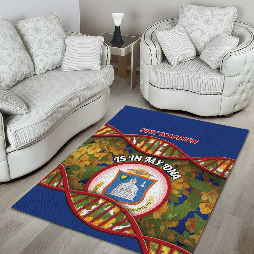 Sint Maarten Is In My DNA Area Rug - Wonder Print Shop