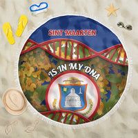 Sint Maarten Is In My DNA Beach Blanket - Wonder Print Shop