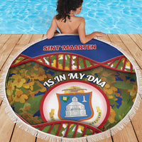 Sint Maarten Is In My DNA Beach Blanket - Wonder Print Shop