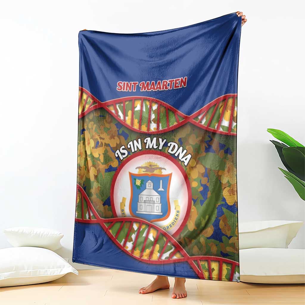 Sint Maarten Is In My DNA Blanket - Wonder Print Shop