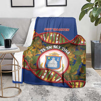 Sint Maarten Is In My DNA Blanket - Wonder Print Shop