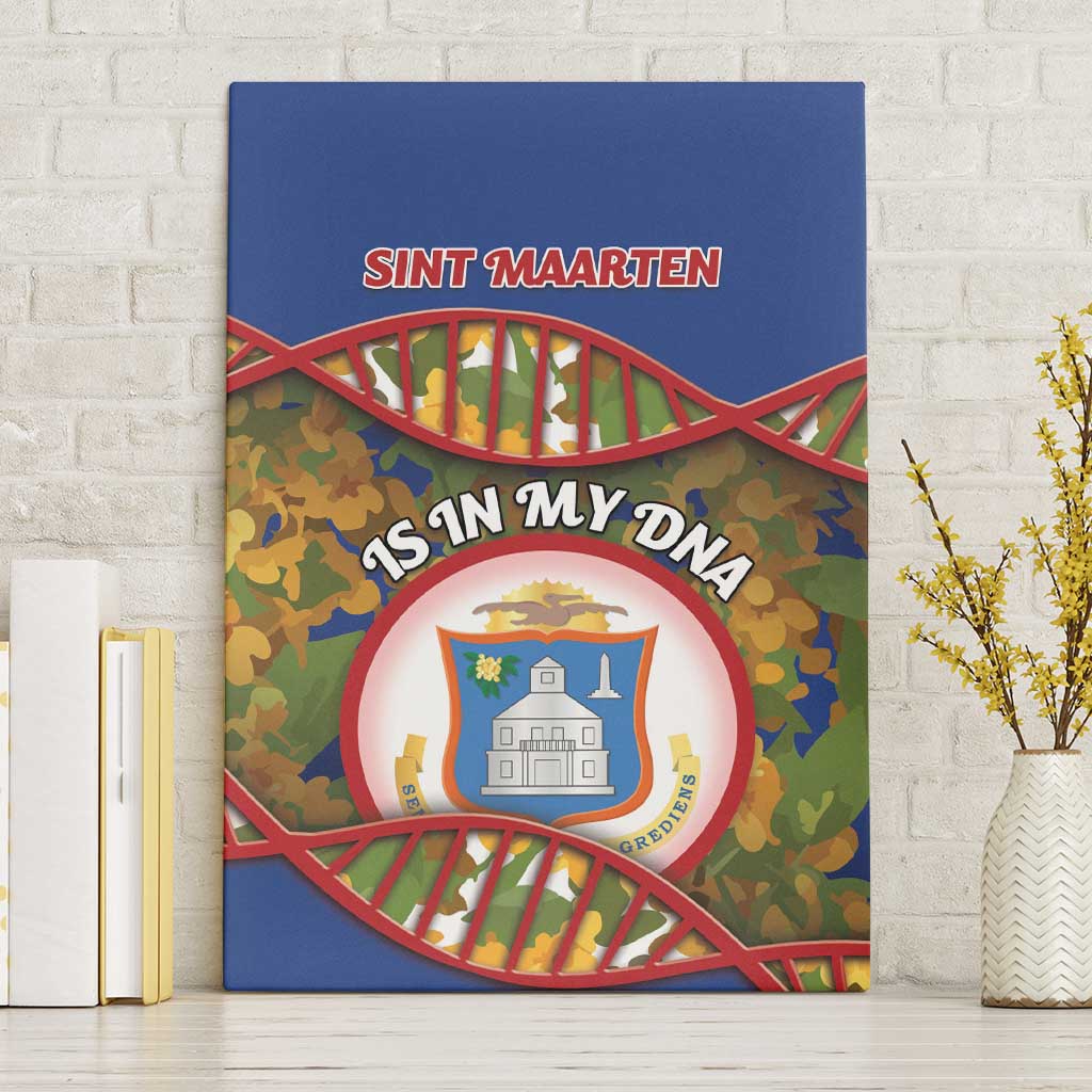Sint Maarten Is In My DNA Canvas Wall Art - Wonder Print Shop