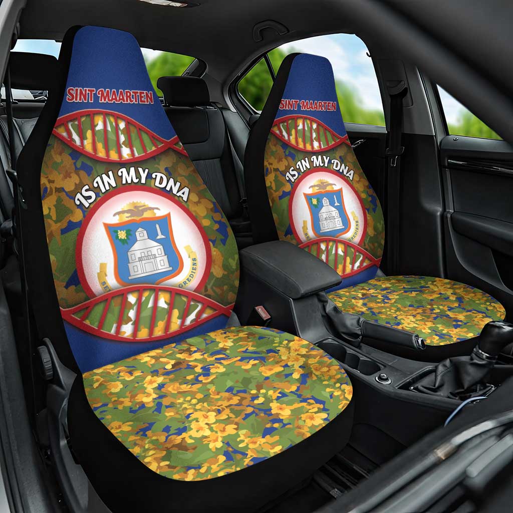 Sint Maarten Is In My DNA Car Seat Cover - Wonder Print Shop