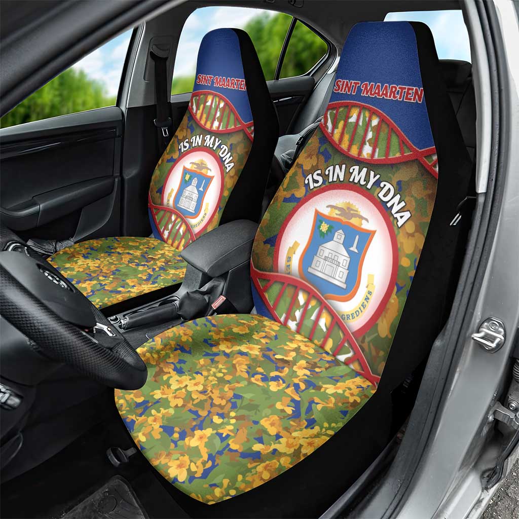 Sint Maarten Is In My DNA Car Seat Cover - Wonder Print Shop