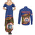 Personalized Sint Maarten Is In My DNA Couples Matching Summer Maxi Dress and Long Sleeve Button Shirt - Wonder Print Shop