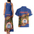 Personalized Sint Maarten Is In My DNA Couples Matching Tank Maxi Dress and Hawaiian Shirt - Wonder Print Shop