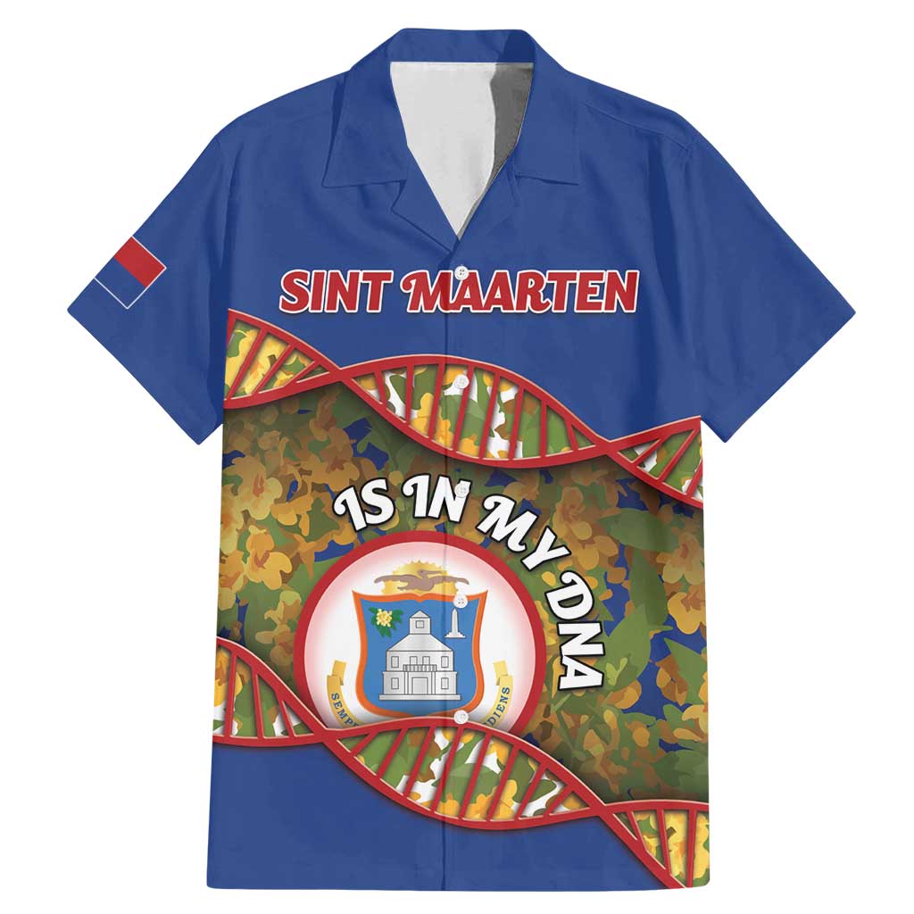 Personalized Sint Maarten Is In My DNA Family Matching Mermaid Dress and Hawaiian Shirt - Wonder Print Shop