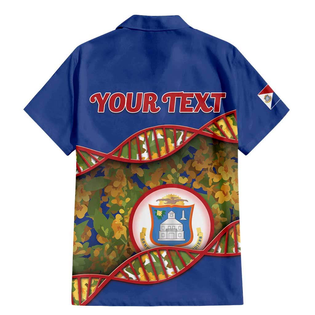 Personalized Sint Maarten Is In My DNA Family Matching Mermaid Dress and Hawaiian Shirt - Wonder Print Shop