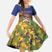 Personalized Sint Maarten Is In My DNA Family Matching Off Shoulder Maxi Dress and Hawaiian Shirt - Wonder Print Shop