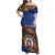 Personalized Sint Maarten Is In My DNA Family Matching Off Shoulder Maxi Dress and Hawaiian Shirt - Wonder Print Shop
