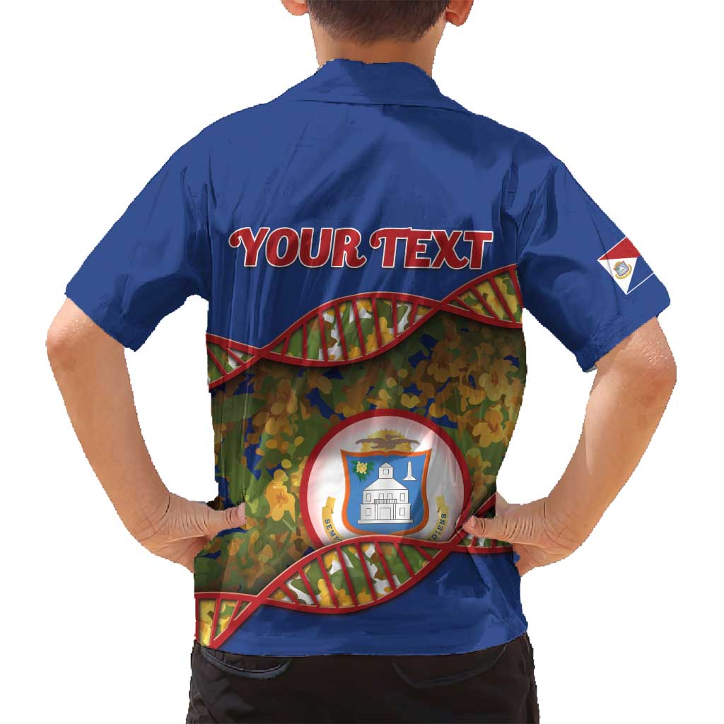 Personalized Sint Maarten Is In My DNA Family Matching Off Shoulder Short Dress and Hawaiian Shirt - Wonder Print Shop